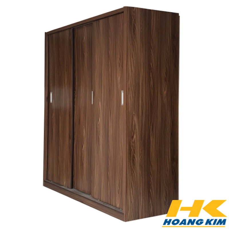 Tủ Quần Áo Gỗ Cửa Lùa Hoàng Kim 2