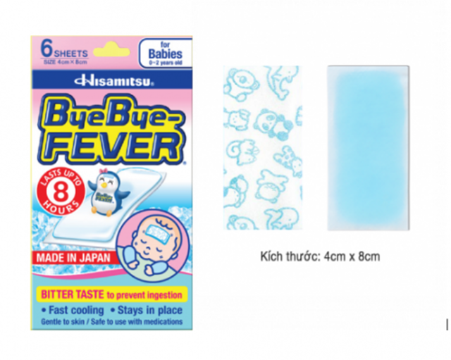 Miếng Dán Hạ Sốt Byebye Fever 3