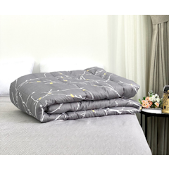 Chăn Hè Microfiber Xám Everon Lite