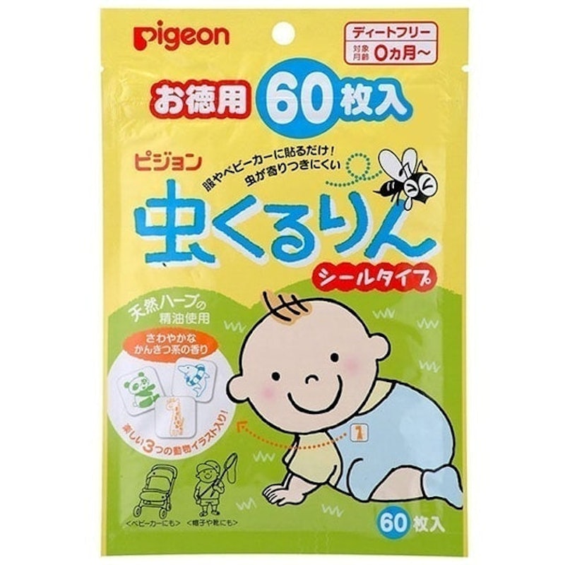 Miếng Dán Đuổi Muỗi Cho Bé Pigeon 1
