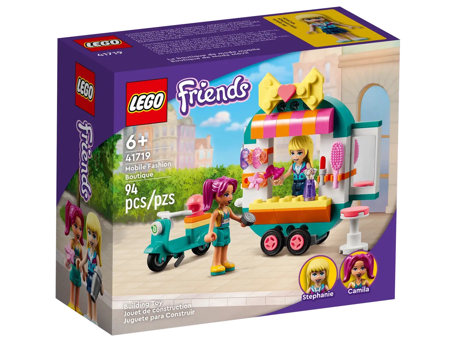 Lego Friends Tiệm Làm Đẹp Di Động Của Stephanie 1