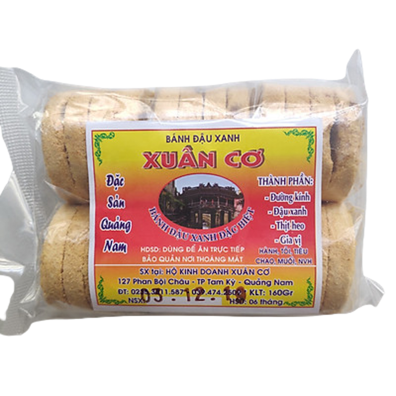 Bánh Đậu Xanh Nhân Thịt Heo Nướng 1