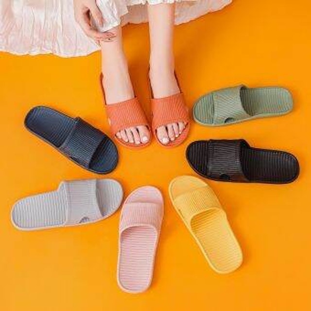 Dép Nhựa Đi Trong Nhà Nhựa Nguyên Khối 2