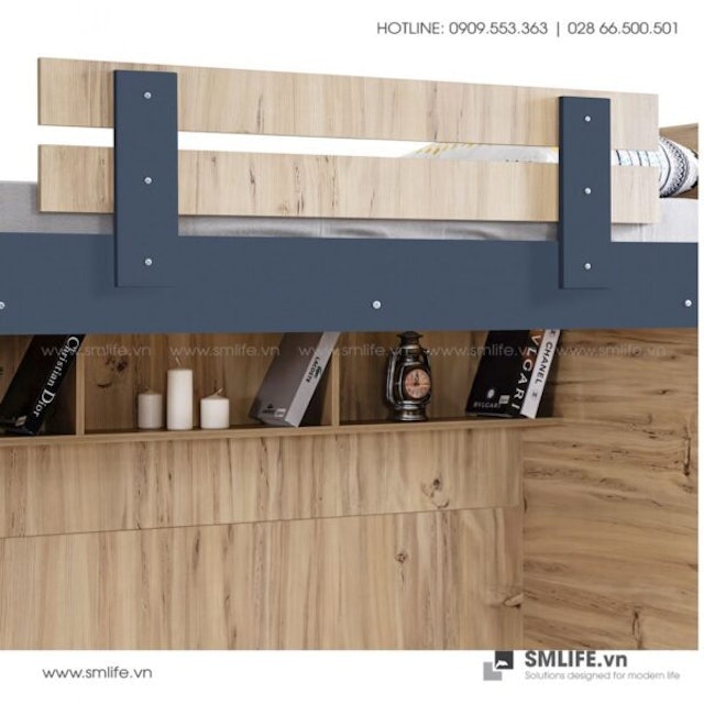 Giường Tầng Gỗ Hiện Đại Cho Bé Syenis 4
