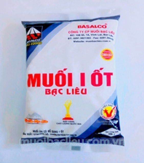 Muối I ốt Bạc Liêu 2