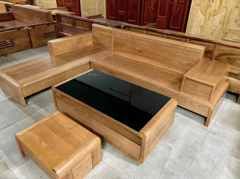 Ghế Sofa Góc Nghệ Thuật Biển Đông 1