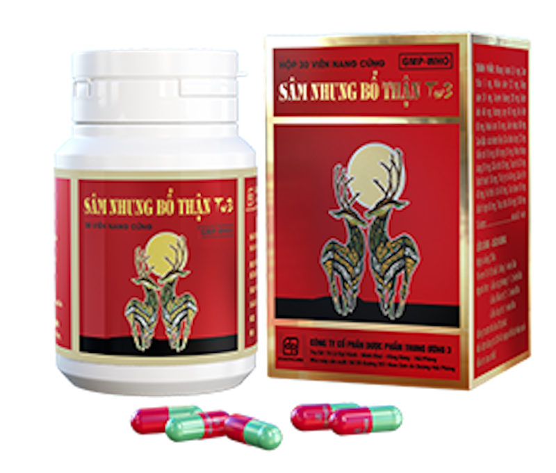 Sâm Nhung Bổ Thận TW3 1