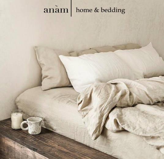 Bộ Ga Gối Linen Premium anam  2