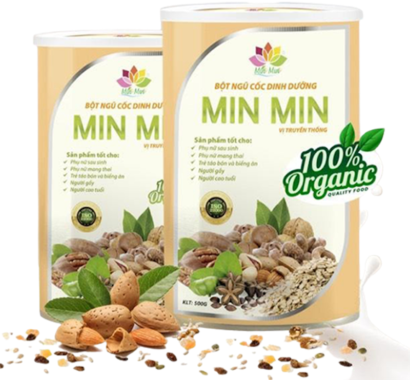 Bột Ngũ Cốc Dinh Dưỡng Min Min 1