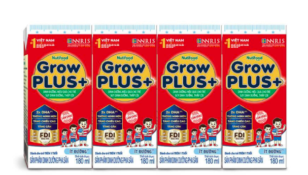 Sữa Bột Pha Sẵn NutiFood GrowPLUS+ 3
