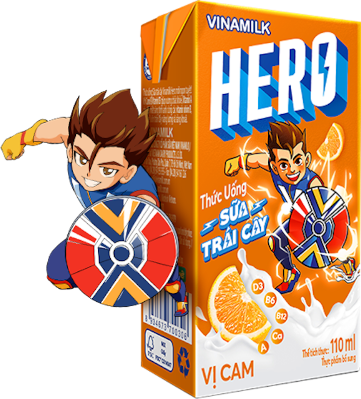 Sữa Trái Cây Hero 1