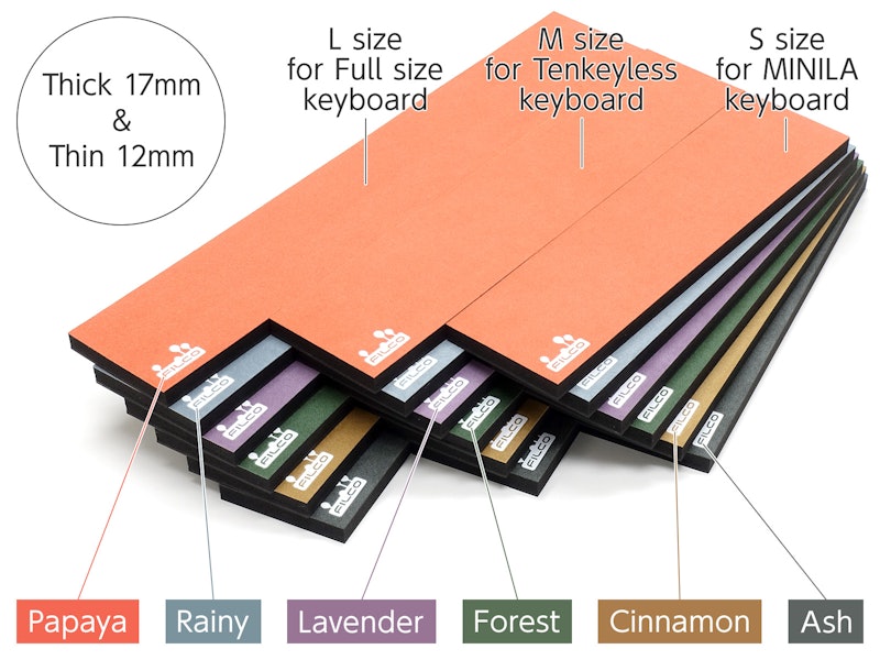 Kê Tay Bàn Phím Filco Majestouch Wrist Rest "Macaron" 2