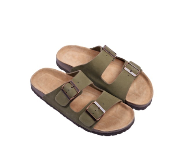 Sandal 2 Khóa Da Bò 1