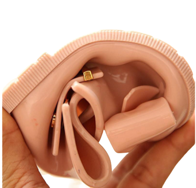 Ủng Đi Mưa Bằng Da PU Đính Nơ Xinh Xắn Cho Bé Gái 5
