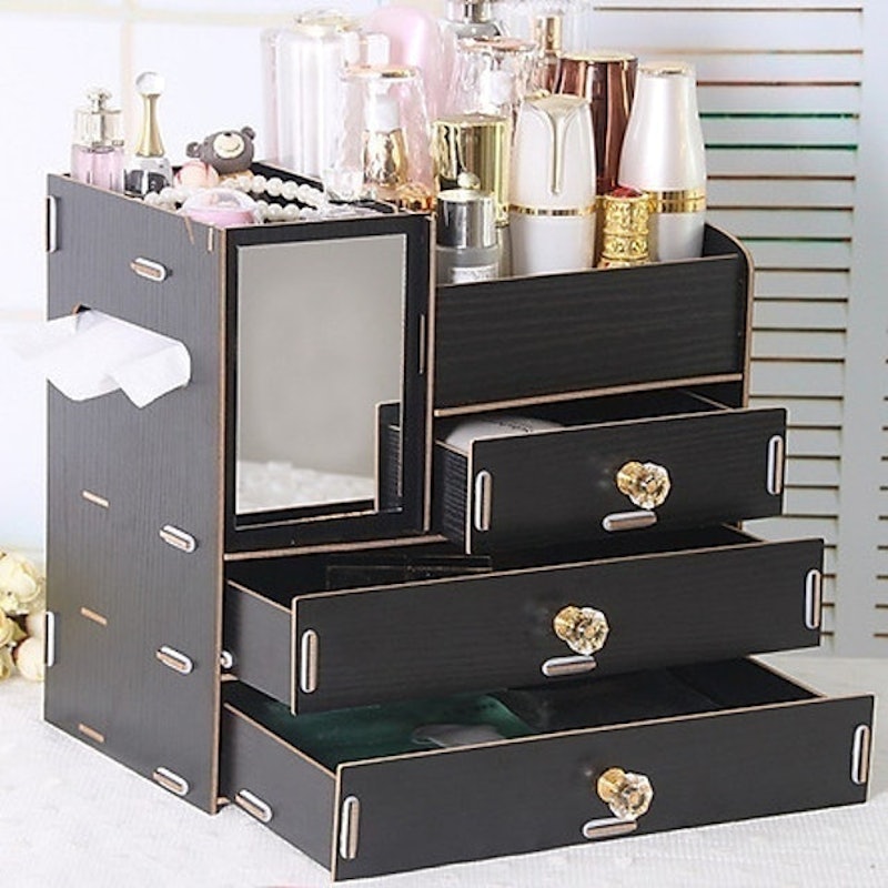 Kệ Đựng Mỹ Phẩm Bằng Gỗ 1