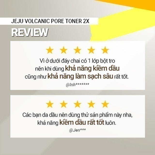 Innisfree Jeju Volcanic Pore Toner 2X 5