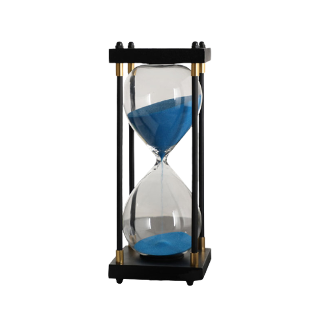 Đồng Hồ Cát Thủy Tinh Borosilicate  1