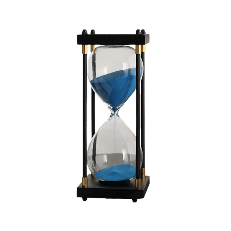 Đồng Hồ Cát Thủy Tinh Borosilicate 1