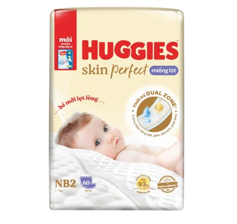 Miếng Lót Sơ Sinh Huggies Skin Perfect 2
