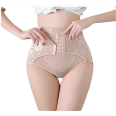 Quần Nịt Bụng Cạp Cao Có Móc Cài