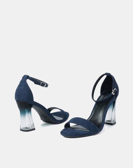 Giày Sandal Gót Vuông Chuyển Màu  3