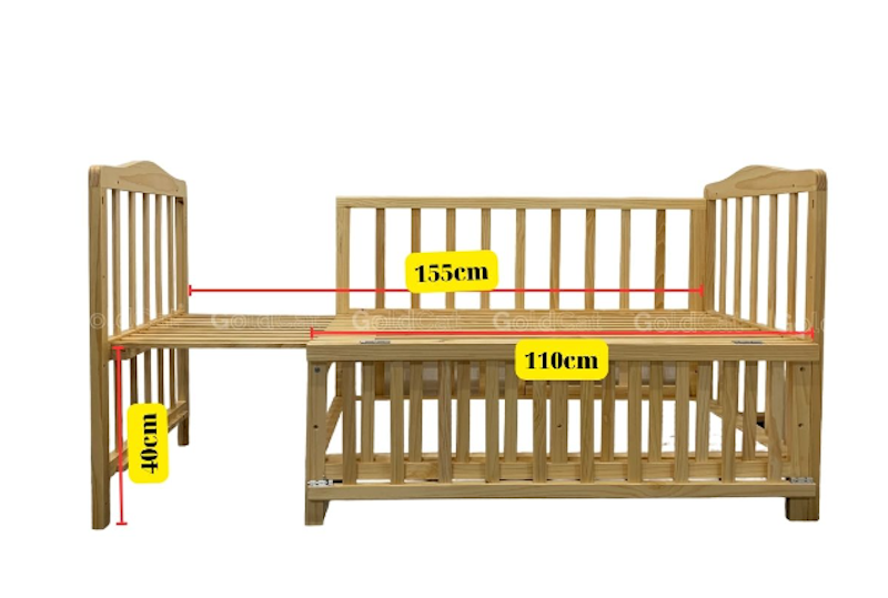 Cũi Đa Năng 8 In 1 GoldCat 3