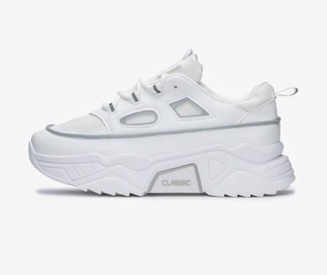 Giày Sneaker Đế Cao Quai Dán 1