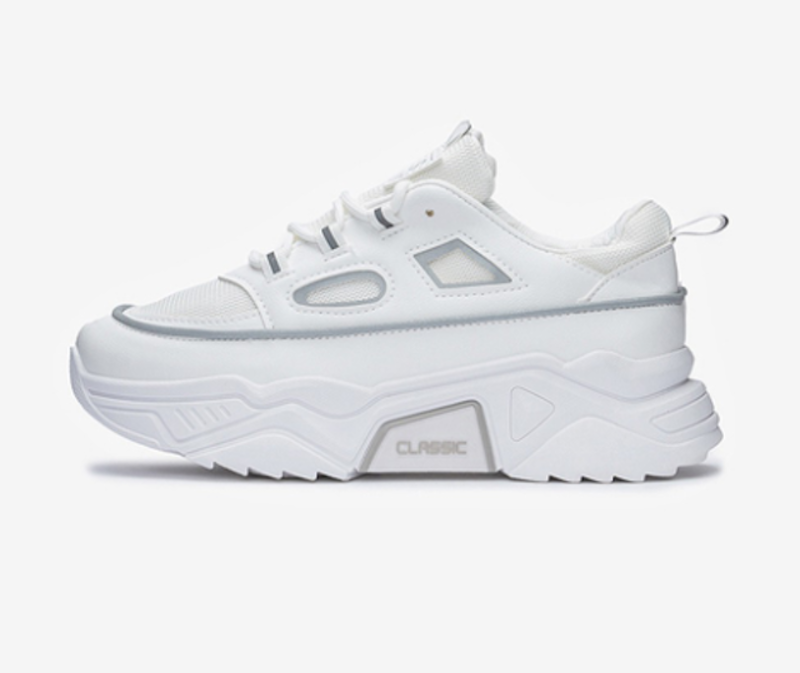 Giày Sneaker Đế Cao Quai Dán 1