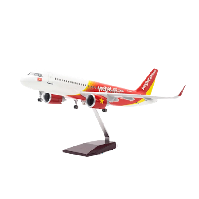 Mô Hình Vietjet Airbus A320 1