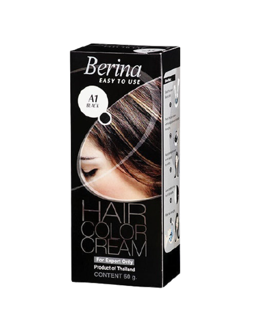 Thuốc Nhuộm Tóc Berina Hair Colour Cream A1 1