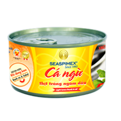 Cá Ngừ Thịt Trắng Ngâm Dầu Seaspimex