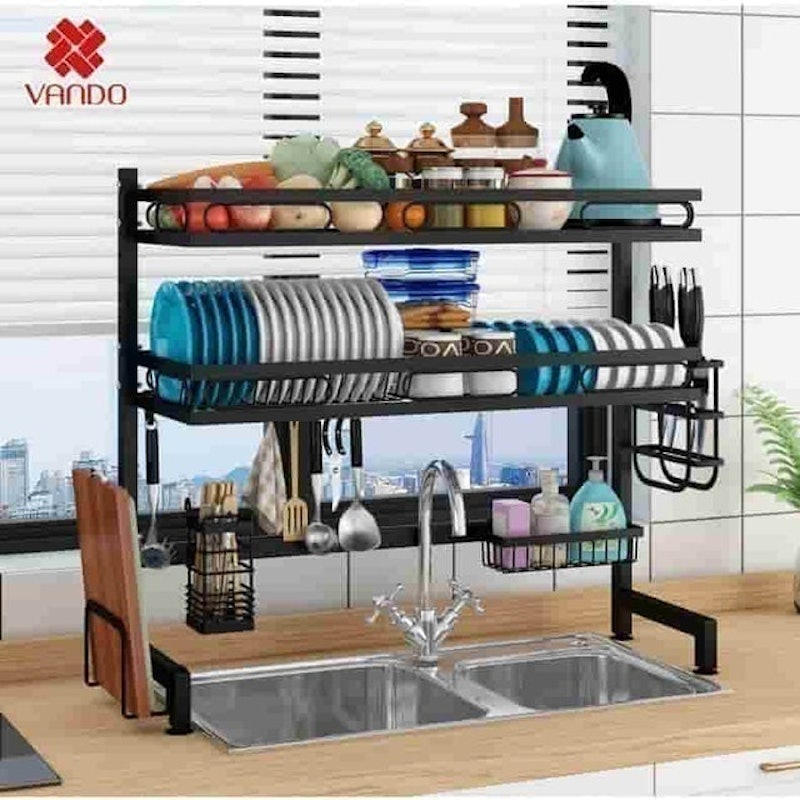 Kệ Úp Chén Trên Bồn Rửa 1