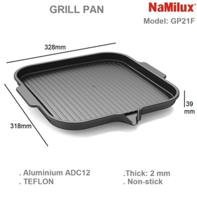 Vỉ Nướng Chống Dính Namilux 21PF Telfon 1