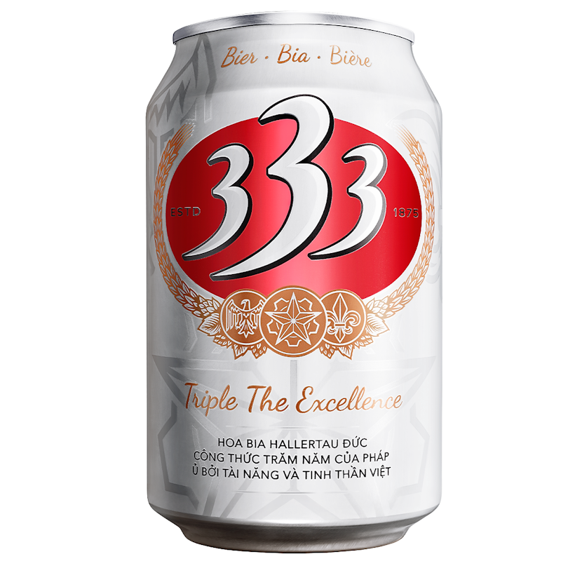 Bia 333 330ml 2