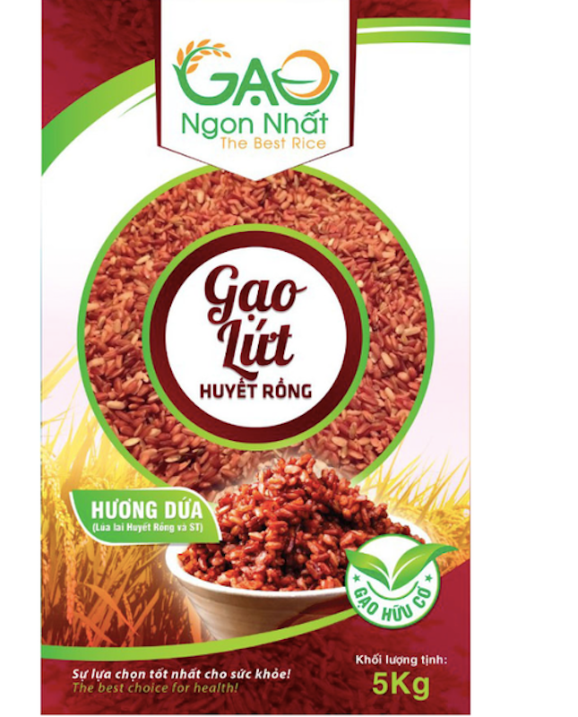 Gạo Lứt Huyết Rồng Hương Dứa 1