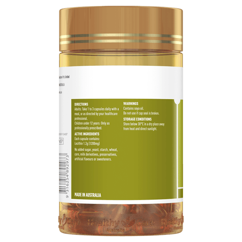 Viên Uống Healthy Care Super Lecithin 1200 Mg 2