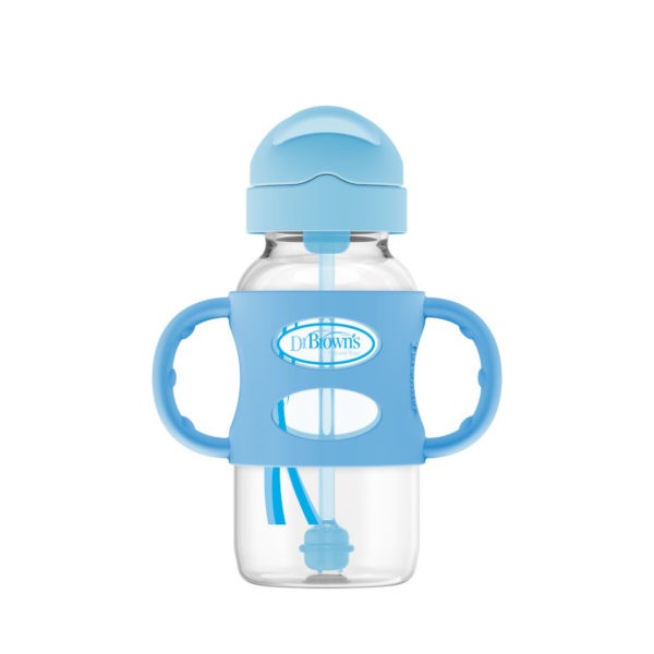 Bình Tập Uống Nước Dr. Brown's Tay Cầm Silicone 1