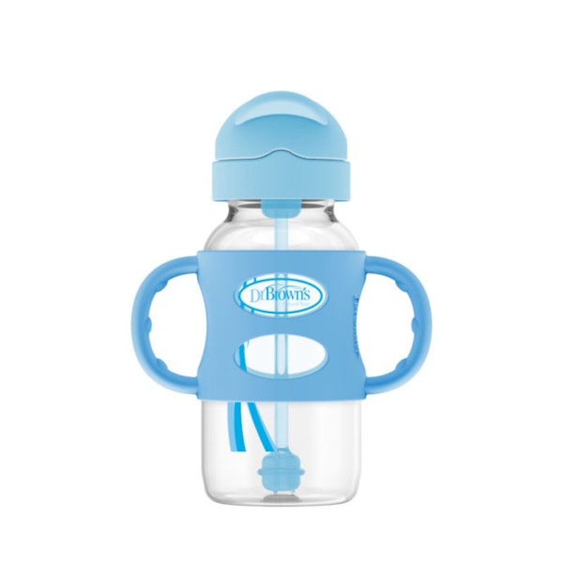 Bình Tập Uống Nước Dr. Brown's Tay Cầm Silicone 1