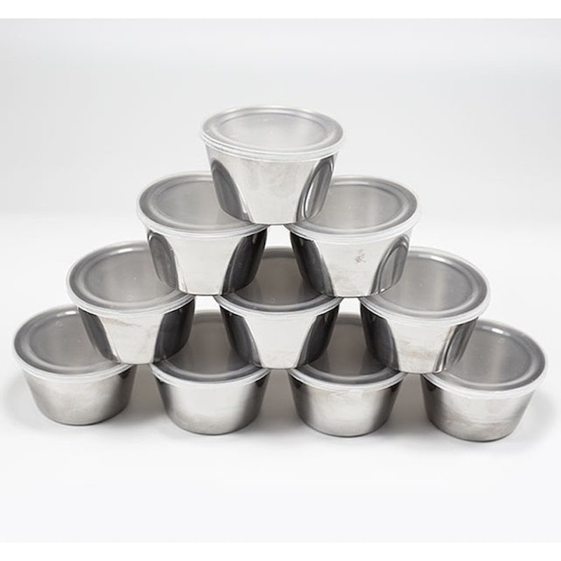 Khuôn Bánh Flan Inox 304 Có Nắp 1