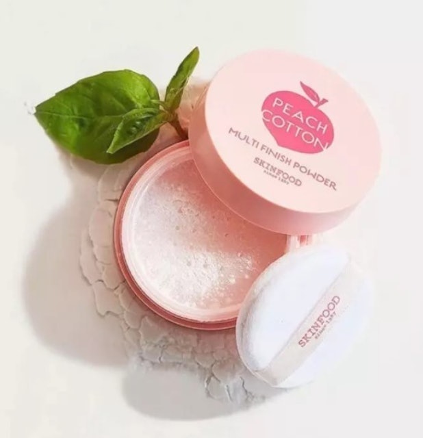 Phấn Phủ Skinfood Peach Cotton Multi Finish Powder 2