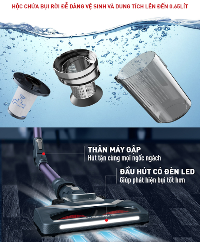 Máy Hút Bụi Cầm Tay X-force Flex 8.60 2