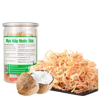 Mực Khô Hấp Nước Cốt Dừa Ecofood 1