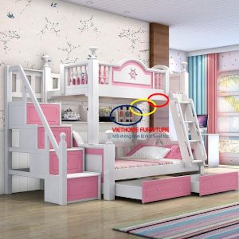 Giường Tầng Lâu Đài Việt Home 1