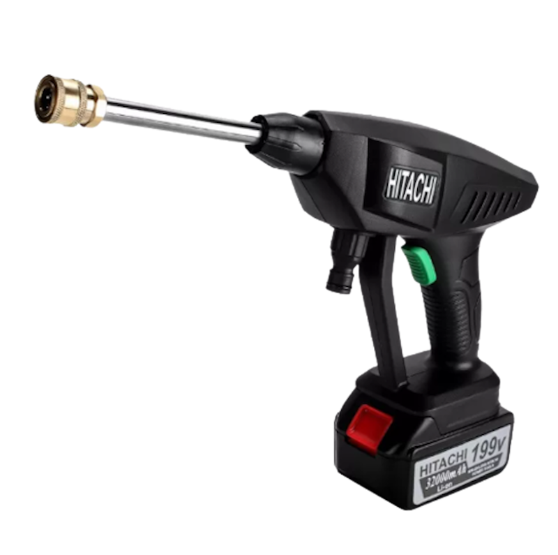 Máy Rửa Xe Mini Dùng Pin Hitachi 1