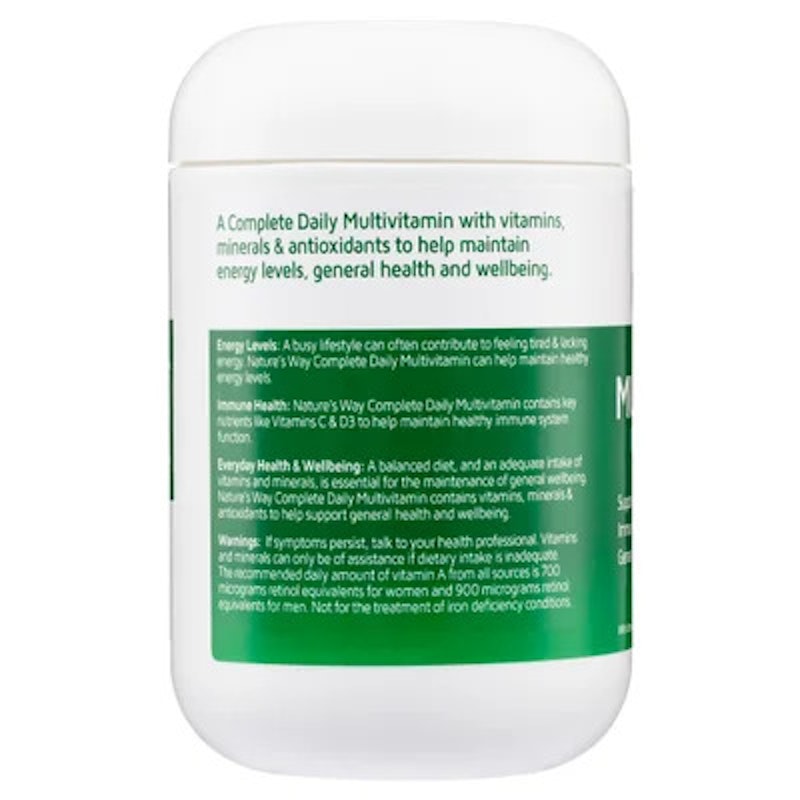 Nature’s Way Complete Daily Multivitamin 3