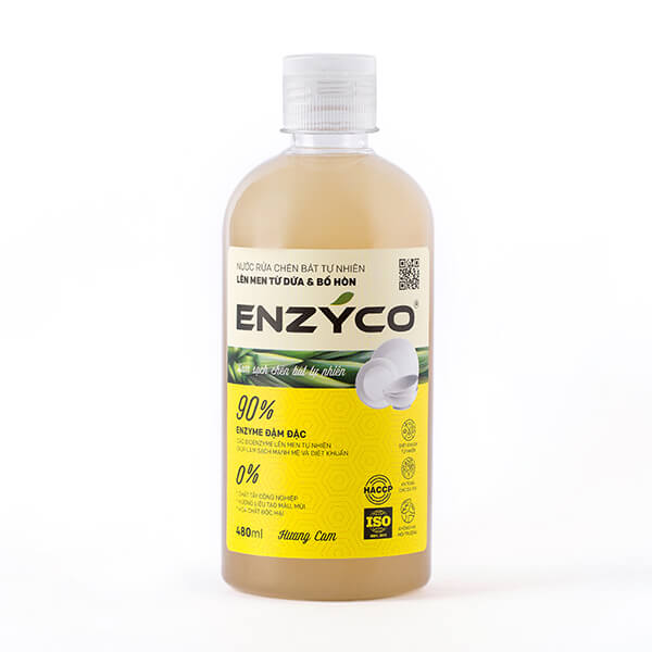 Nước Rửa Bát Hữu Cơ Enzyco 1