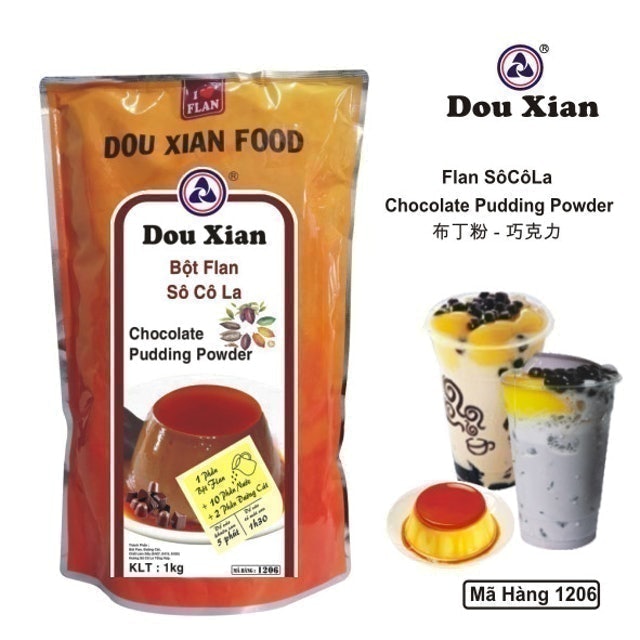 Bột Flan Trà Sữa Dou Xian 5