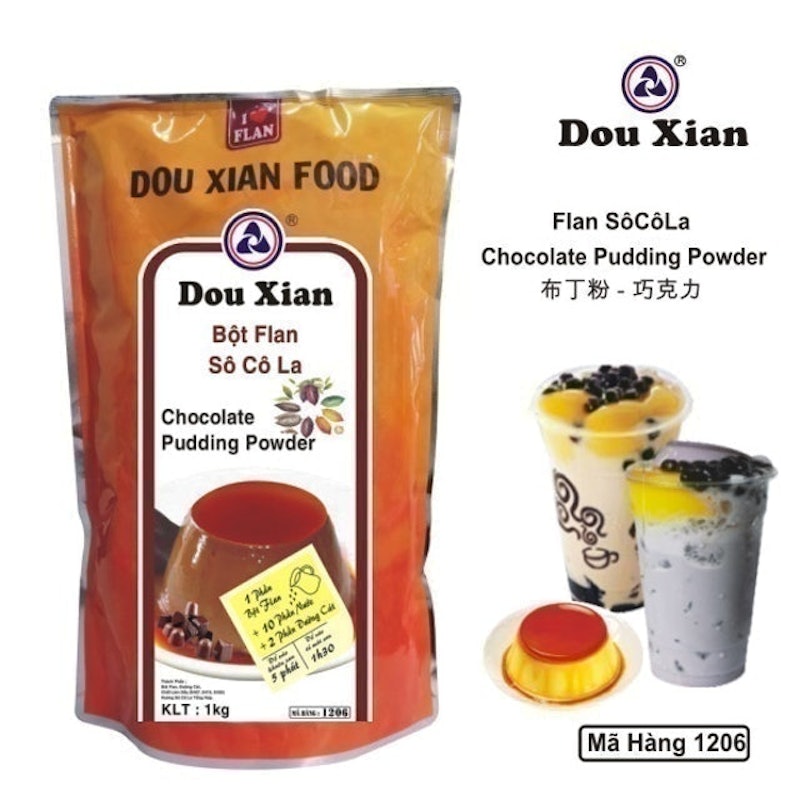 Bột Flan Trà Sữa Dou Xian 5