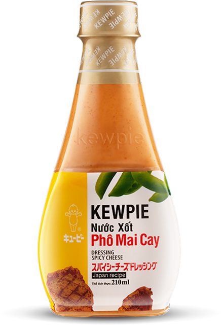 Sốt Salad Phô Mai Cay Kewpie 1