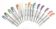 Zebra Bút Dạ Quang Mildliner Double Ended Brush 1